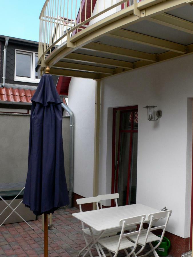 Apartamento Haus Am Strom 50 Rostock Exterior foto